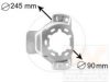 VAN WEZEL 3742371 Splash Panel, brake disc